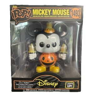 Funko Pop! #1493 Mickey Mouse-Disney-Halloween-Lights Up [NRFP]‎